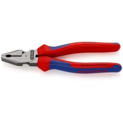 Kombinuotos didelės svertinės jėgos replės KNIPEX 0202180SB