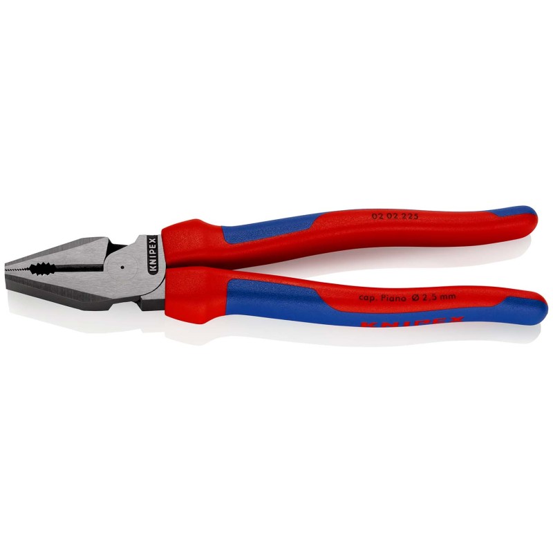 Kombinuotos didelės svertinės jėgos replės KNIPEX 0202225SB 1