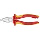 Kombinuotos replės su tvirtinimo tašku KNIPEX 0306180T BK 2