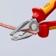Kombinuotos replės su tvirtinimo tašku KNIPEX 0306180T 6
