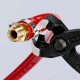 Žiedų užspaudimo replės KNIPEX 1099I220SB 10 Žiedų užspaudimo replės KNIPEX 1099I220SB 10