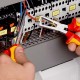 Laidų nuizoliavimo replės su tvirtinimo tašku KNIPEX 1106160T BK 5 Laidų nuizoliavimo replės su tvirtinimo tašku KNIPEX 1106160T BK 5