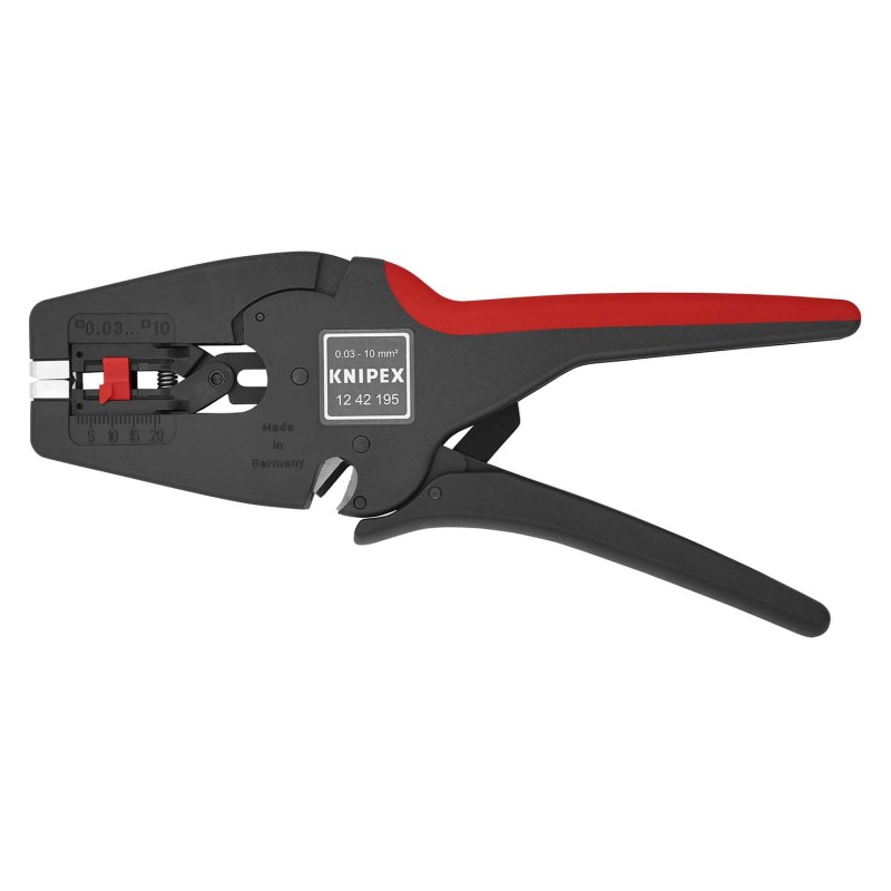 Automatinės laidų nuizoliavimo replės KNIPEX MultiStrip 1242195SB 1