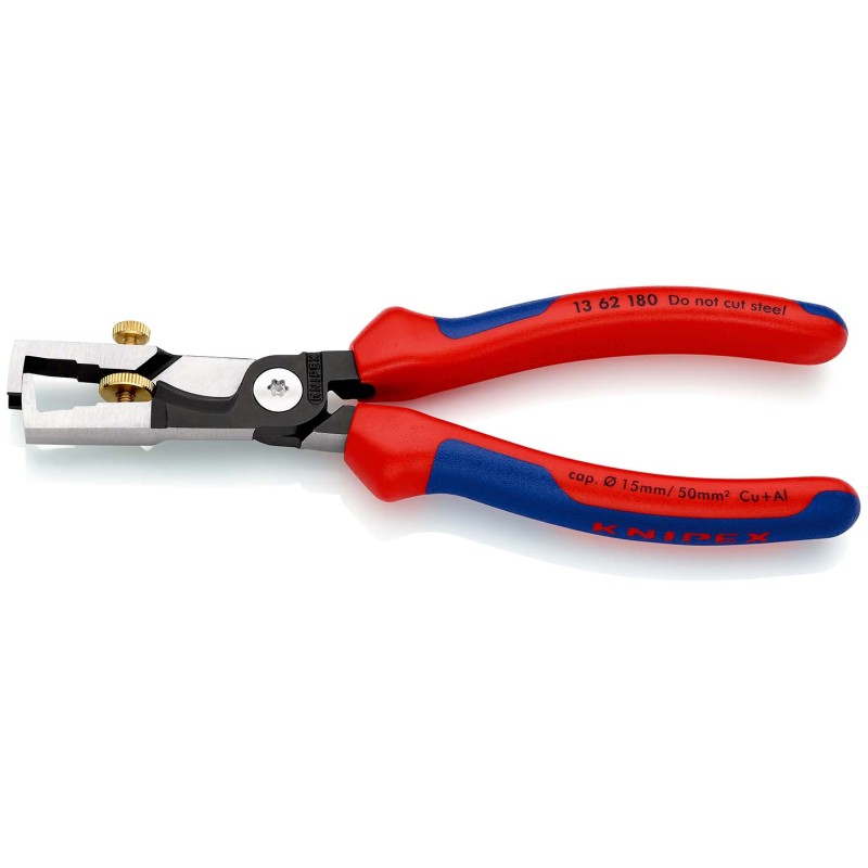 Laidų nuizoliavimo ir kirpimo replės KNIPEX StriX 1362180SB 1