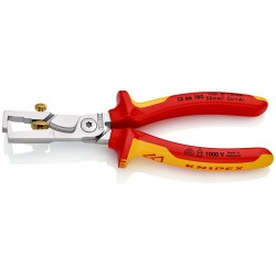 Laidų nuizoliavimo ir kirpimo replės KNIPEX StriX 1366180SB