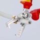 Laidų nuizoliavimo ir kirpimo replės su tvirtinimo tašku KNIPEX Strix 1366180T BK 4