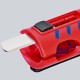 Apvalių instaliacinių kabelių nuizoliavimo įrankis KNIPEX 1685125SB 5