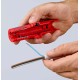 Apvalių instaliacinių kabelių nuizoliavimo įrankis KNIPEX 1685125SB 8