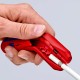 Universalus laidų nuizoliavimo įrankis kairiarankiams KNIPEX Ergostrip 169502SB 12