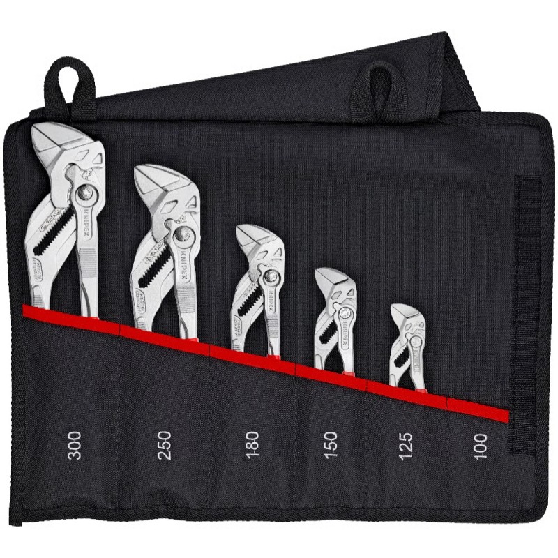 5 dalių replių ir veržliarakčių rinkinys KNIPEX 001955S4 1