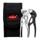 Mini replių rinkinys su prisegamu dėklu prie diržo KNIPEX 002072V04XS 1
