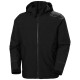 Striukė HELLY HANSEN Barcode Shell Jacket, juoda 1