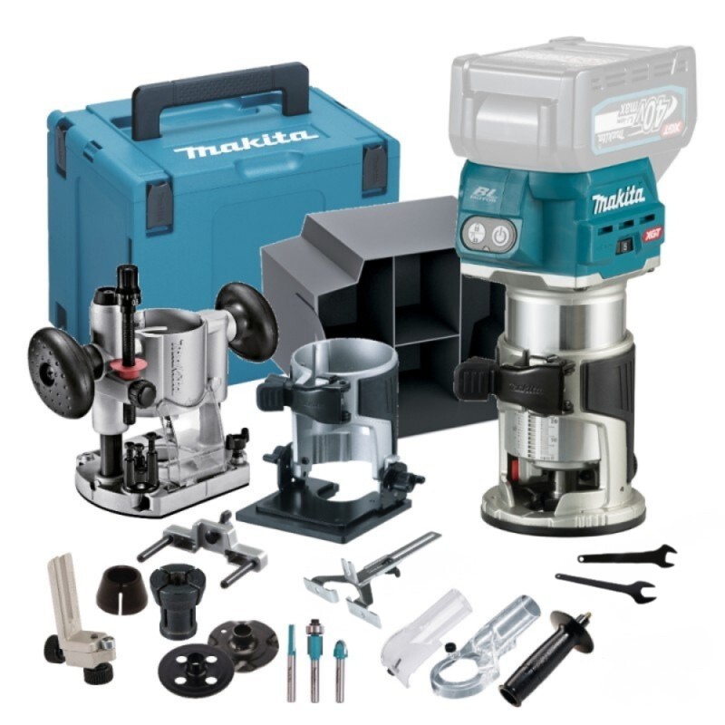 Akumuliatorinis frezeris MAKITA RT001GZ13 40V Max XGT 1