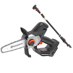 Akumuliatorinis šakų genėtuvas HUSQVARNA Aspire P8X-P4A su prailginimo priedu