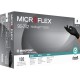 Vienkartinės nitrilinės pirštinės Ansell MICROFLEX Midknight Touch 93-732 100vnt., juodos, dėžutėje 2