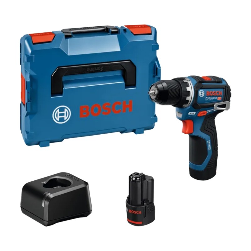 Akumuliatorinis suktuvas su metaliniu griebtuvu BOSCH GSR 12V-32 LB 1