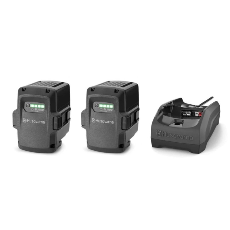 Akumuliatorių ir įkroviklio komplektas HUSQVARNA Power Starter Kit 36V 5,0Ah 1