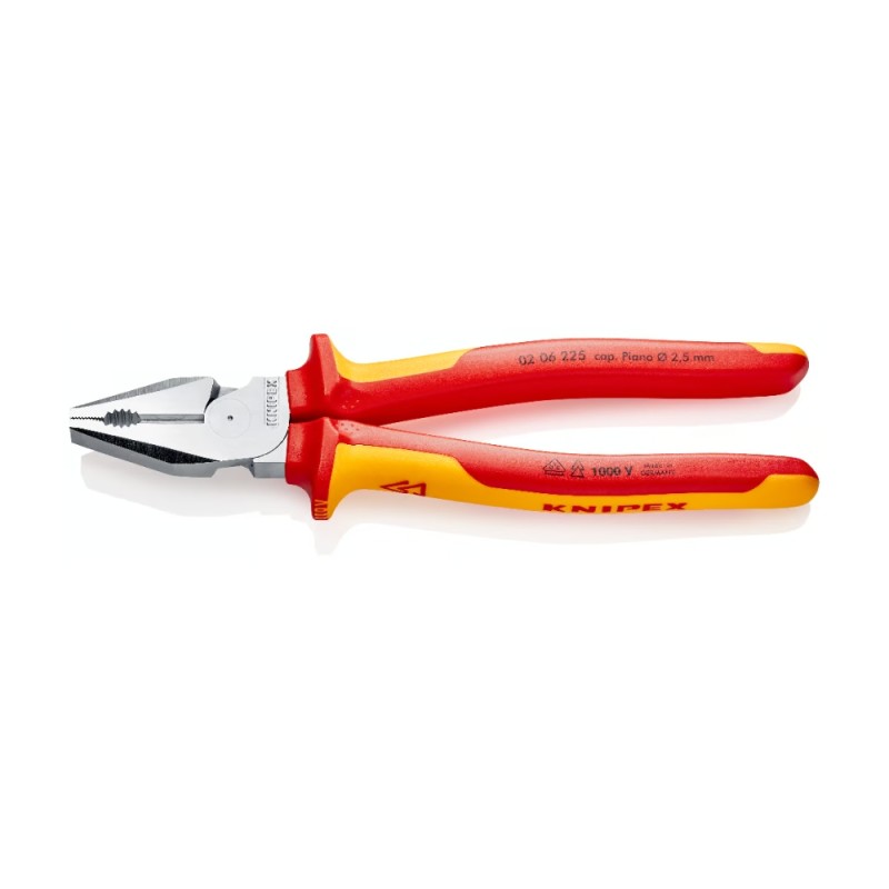 Kombinuotos didelės svertinės jėgos replės KNIPEX 0206225 1