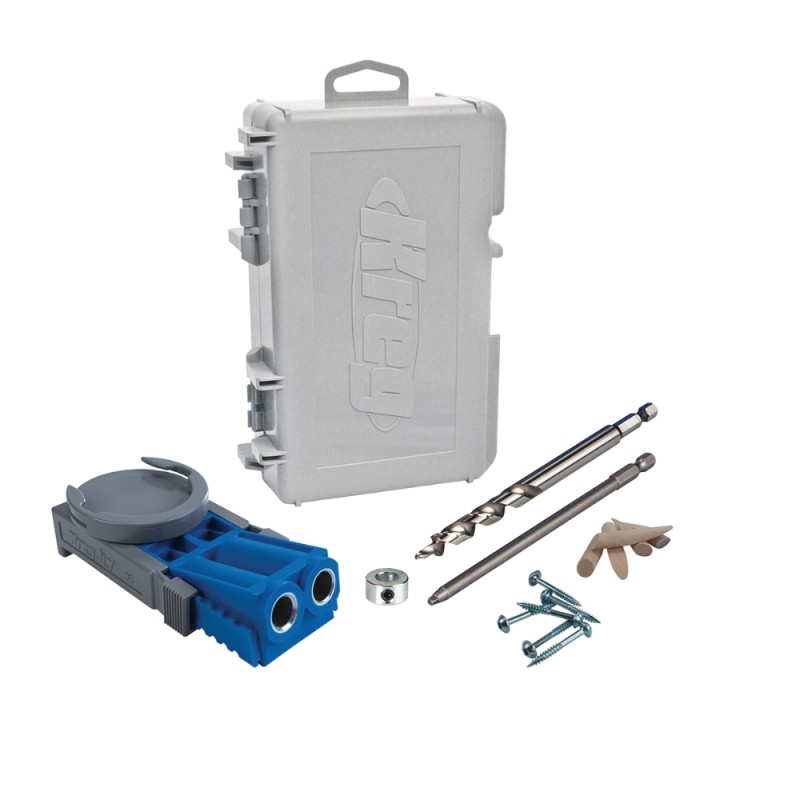 Paslėptų sujungimų gręžimo rinkinys KREG Pocket-Hole Jig R3 1