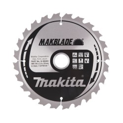 Medžio pjovimo diskas MAKITA 216x30x2,3mm 24T 5°
