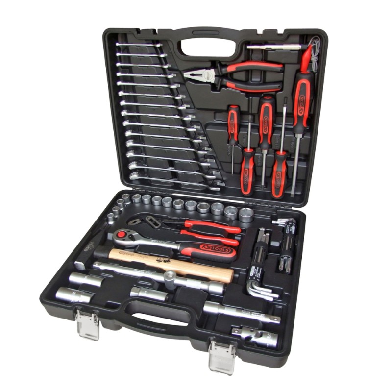 47 dalių universalus įrankių rinkinys KS TOOLS 1/2" 1