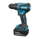 Akumuliatorinis smūginis gręžtuvas MAKITA DHP490RTJ 18V 5,0Ah 2
