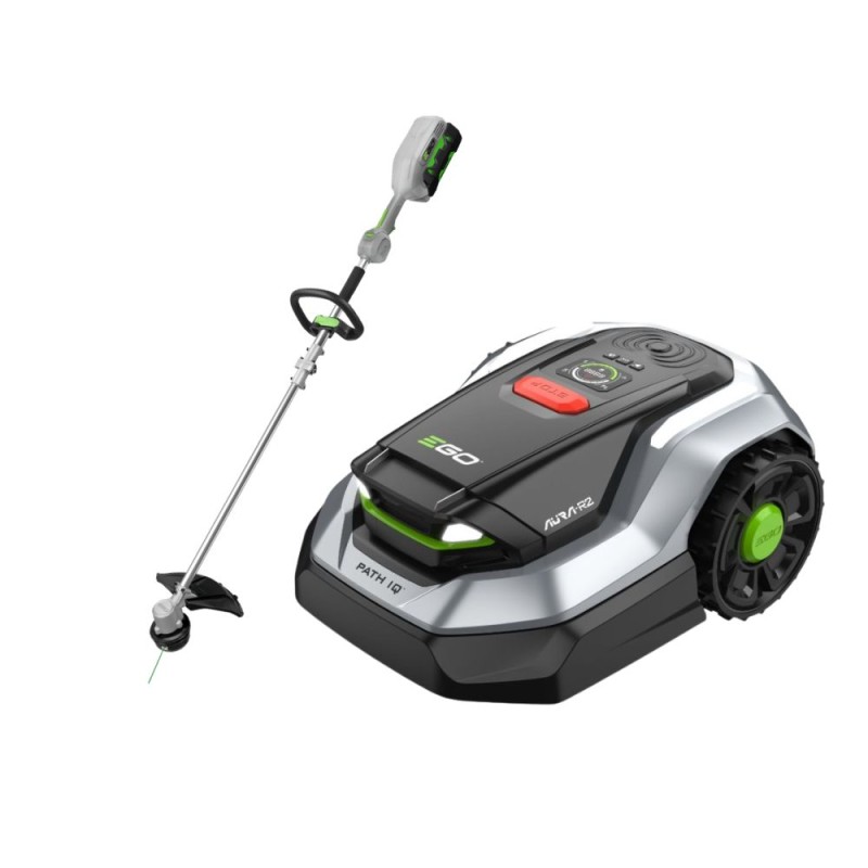 Belaidis vejos robotas EGO Power + AURA-R2 RMR1500 su priedais 1