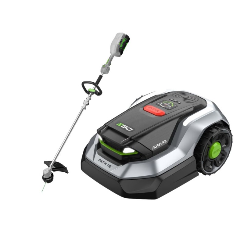 Belaidis vejos robotas EGO Power + AURA-R2 RMR3000 su priedais 1