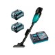 Akumuliatorinis dulkių siurblys MAKITA CL001GD208 40V MAX XGT, juodas 1