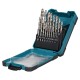 19 dalių metalo grąžtų rinkinys MAKITA HSS-GS 3 19 dalių metalo grąžtų rinkinys MAKITA HSS-GS 3