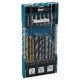 17 dalių sukimo antgalių ir grąžtų rinkinys MAKITA D-74887 2