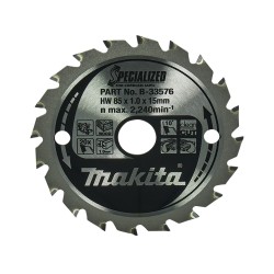 Pjovimo diskas medžiui MAKITA 85x15x1,0mm T20
