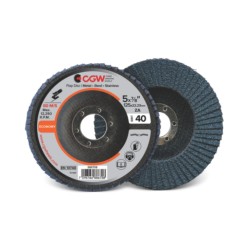 Lapelinis šlifavimo diskas CGW T-29 125x22 ZA 80