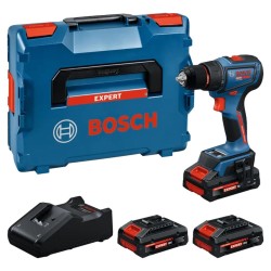 Akumuliatorinis suktuvas/gręžtuvas BOSCH Expert EXSR 18V-90 LB, 3xEXBA18V-40