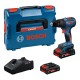 Akumuliatorinis smūginis suktuvas/gręžtuvas BOSCH Expert EXSB 18V-90 2xEXBA18V-40, GAL 18V-40 1 Akumuliatorinis smūginis suktuvas/gręžtuvas BOSCH Expert EXSB 18V-90 2xEXBA18V-40, GAL 18V-40 1