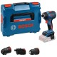 Akumuliatorinis suktuvas/gręžtuvas BOSCH Expert EXSR 18V-90FC GFA 18-M/W/E Solo LB 1