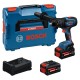 Akumuliatorinis suktuvas/gręžtuvas BOSCH Expert EXSR 18V-150 2x8.0Ah EXBA, GAL 12V/18V-80, LB 1