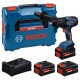 Akumuliatorinis suktuvas/gręžtuvas BOSCH Expert EXSR 18V-150 2x8Ah EXBA, 1x5,5Ah EXBA, GAL 12V/18V-80, LB 1