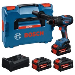 Akumuliatorinis suktuvas/gręžtuvas BOSCH Expert EXSR 18V-150 2x8Ah EXBA, 1x5,5Ah EXBA, GAL 12V/18V-80, LB