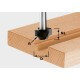 Pusapvalė freza FESTOOL HW S8 D23/R6, kotelis 8 mm 1