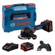 Akumuliatorinis kampinis šlifuoklis BOSCH Expert EXWX18V-15S 18V 2x8,0Ah 1
