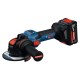 Akumuliatorinis kampinis šlifuoklis BOSCH Expert EXWX18V-15S 18V 2x8,0Ah 2