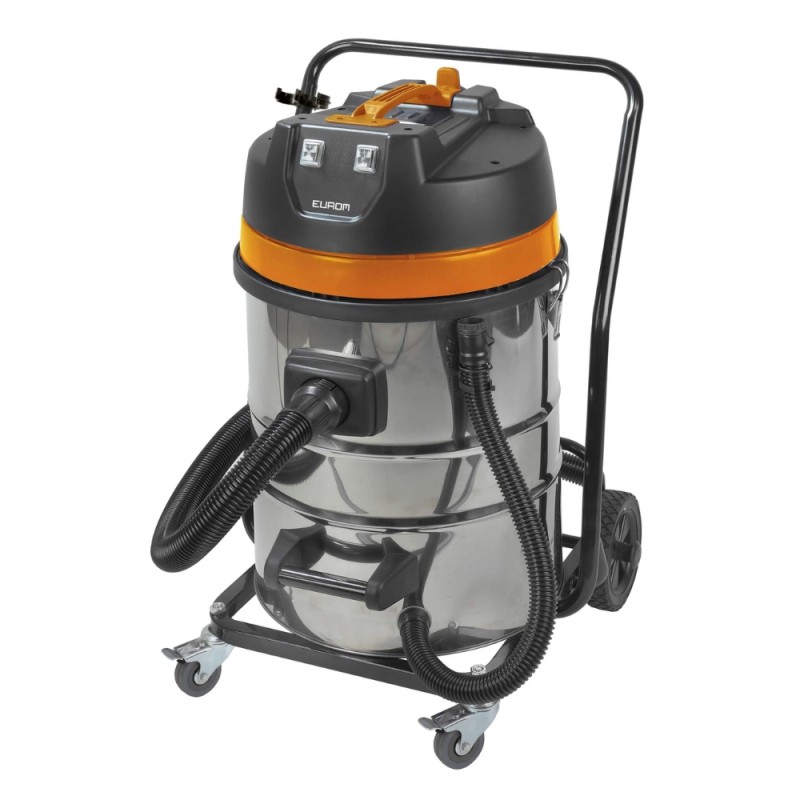 Sauso ir šlapio valymo siurblys EUROM Force 2070 2kW, 70L 1
