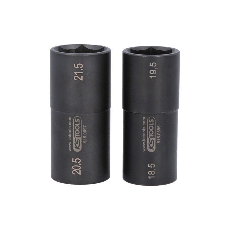 2 dalių smūginių galvų rinkinys KS TOOLS 1/2" 1