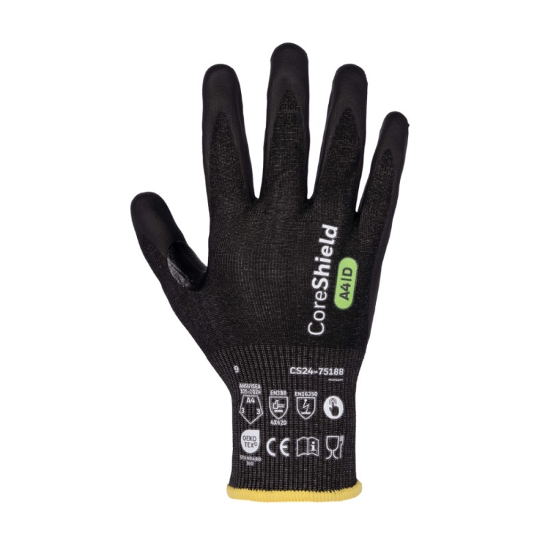 Pirštinės HONEYWELL New Coreshield 18G Black MF A4/D 1