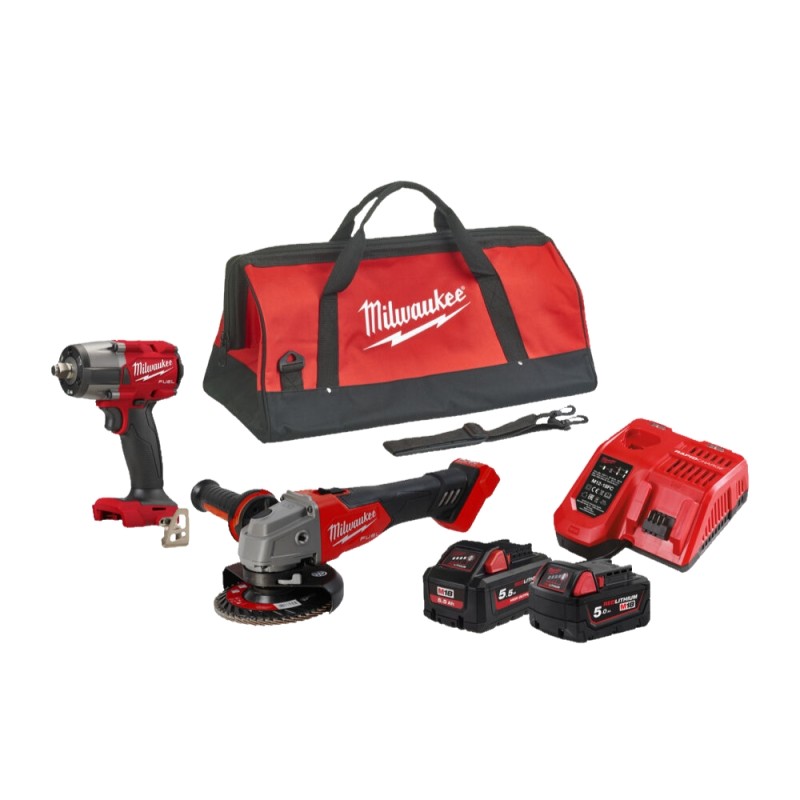 Akumuliatorinių įrankių rinkinys MILWAUKEE M18 FPP2BJ-552B 1