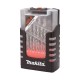 Grąžtų komplektas MAKITA 25 vnt. (1-13mm) metalui HSS-G 3