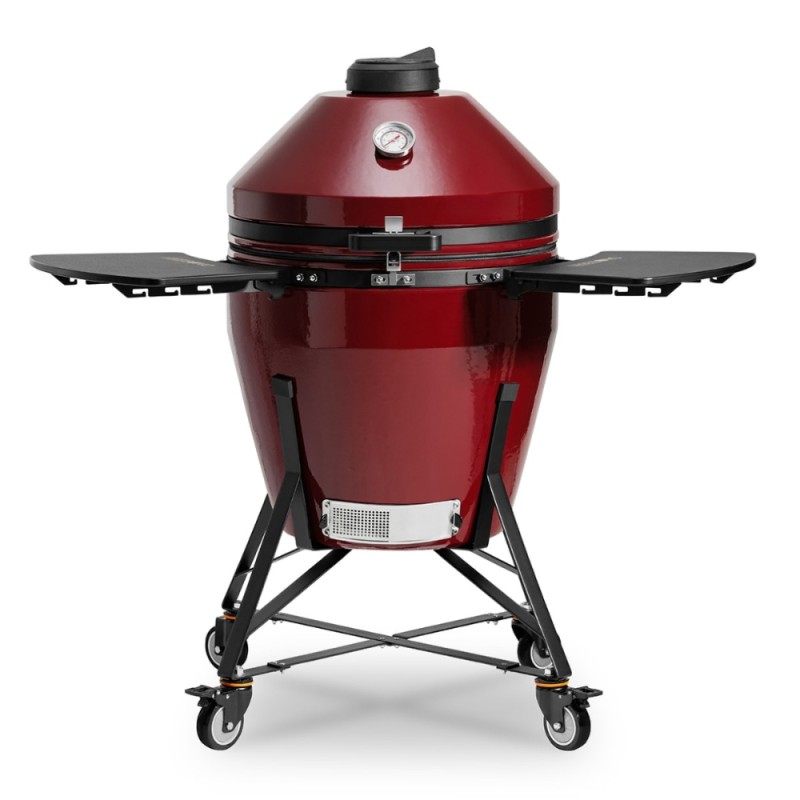 Kepsninė Kamado BONO EVO Grande 25", tamsiai raudona 1 Kepsninė Kamado BONO EVO Grande 25", tamsiai raudona 1