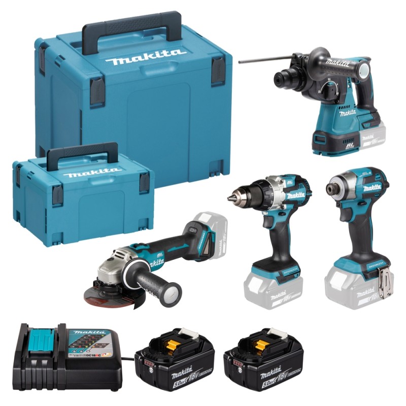 Akumuliatorinių įrankių rinkinys MAKITA DLX4200JX1 1