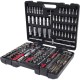 195 dalių chromuotų įrankių rinkinys KS TOOLS 1/4", 3/8", 1/2" 1